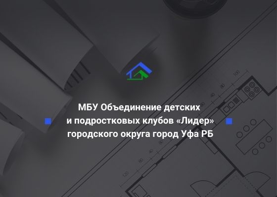 МБУ Объединение детских и подростковых клубов «Лидер» городского округа город Уфа РБ, ИНН 0273035718 ООО «СтройТехНадзор»